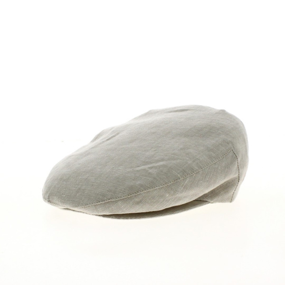 Large Size Linen Coppola Cap - Traclet