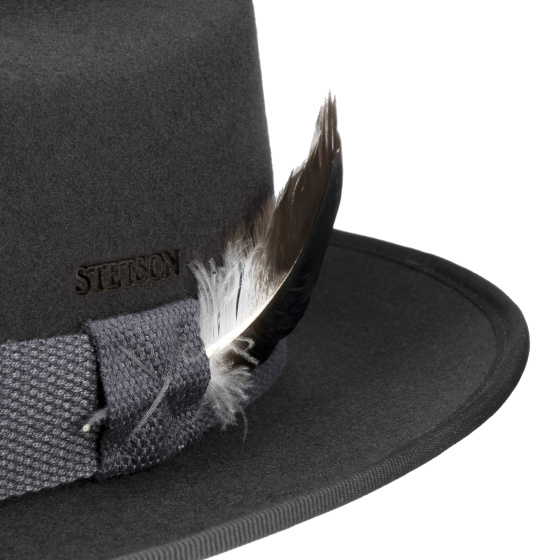Western Open Road Anthracite Hat - Stetson