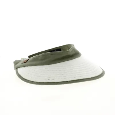 Casquette Visière Bauloise Pornichet 8.5 cm - blanc / windsor - Soway