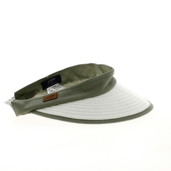 Bauloise Pornichet Visor Cap 8.5 cm - White/Windsor - Soway