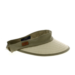 Bauloise Pornichet Visor Cap 8.5 cm - beige / twine - Soway