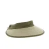 Casquette Visière Bauloise Pornichet 8.5 cm - beige / ficelle - Soway Reference : 20291 | Chapellerie Traclet