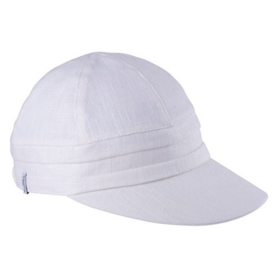 Enuko large visor cap Linen - Traclet