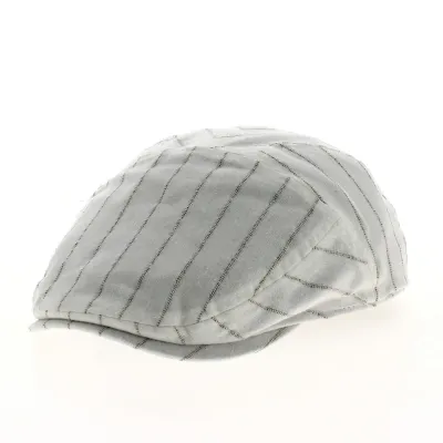 Hooli Flat Linen Cap