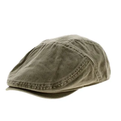 Flat Cap Brazil Cotton Beige