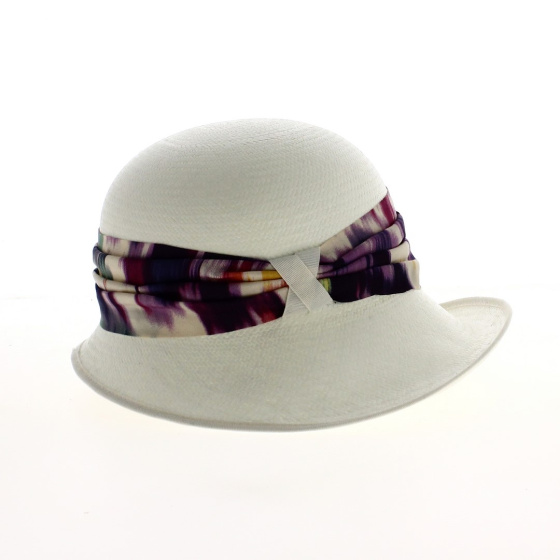 Panama Roseline cloche hat