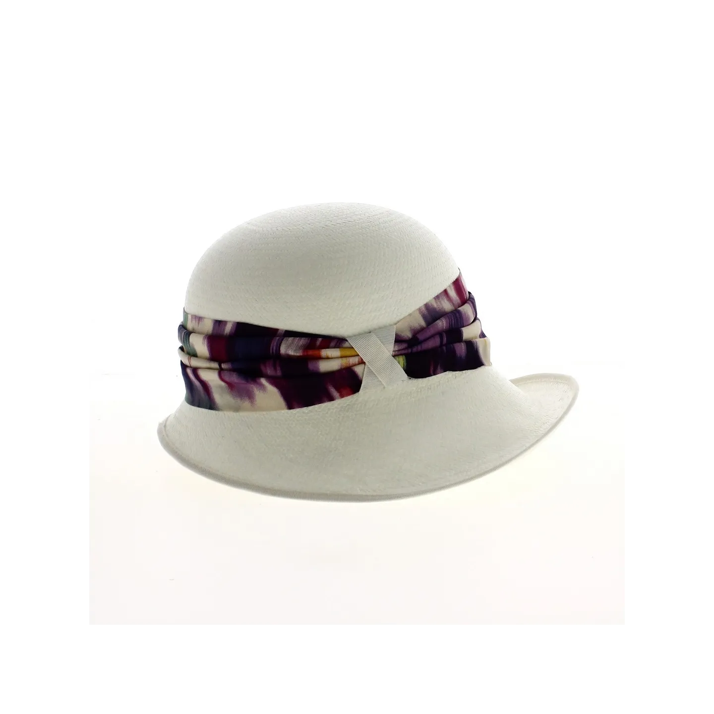 Chapeau cloche panama roseline