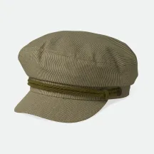 Cotton Fiddler Sailor Cap Olive Green - Brixton Reference: 9229 | Traclet Hat Shop