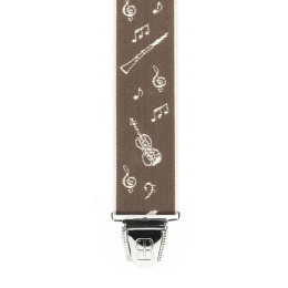 Bretelle Fantaisie Music Beige - Traclet