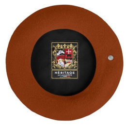 L'Authentique Intense Rust Beret - Heritage by Laulhère