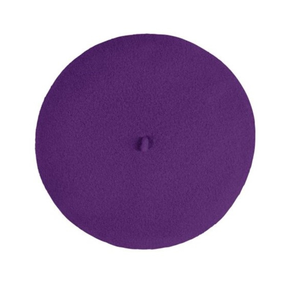 L'authentique Midnight Heritage Beret by Laulhère