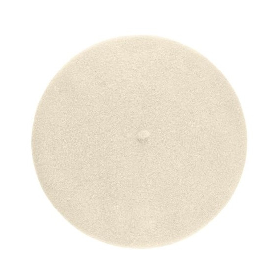 Béret Max Laine Mérinos Ecru - Heritage Laulhère