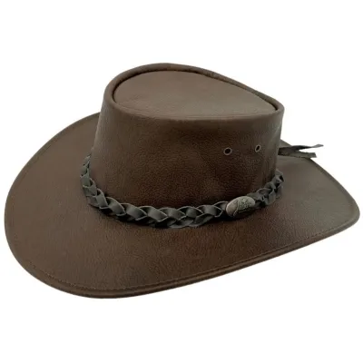 Traveller Kangaroo Leather Hat - Jacaru Reference: 12799 | Traclet Hat Shop