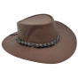 Traveller Kangaroo Leather Hat - Jacaru