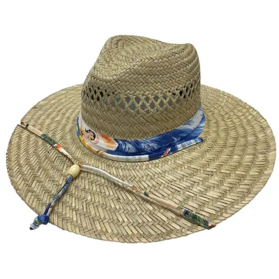 Saona Wide Brim Traveller Hat Natural Straw - Broner Reference: 30354| Chapellerie Traclet