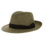 Green Linen Borsa Fedora Hat - Guerra 1855
