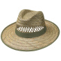 Noe Garden Olive Straw Fedora Hat - Traclet
