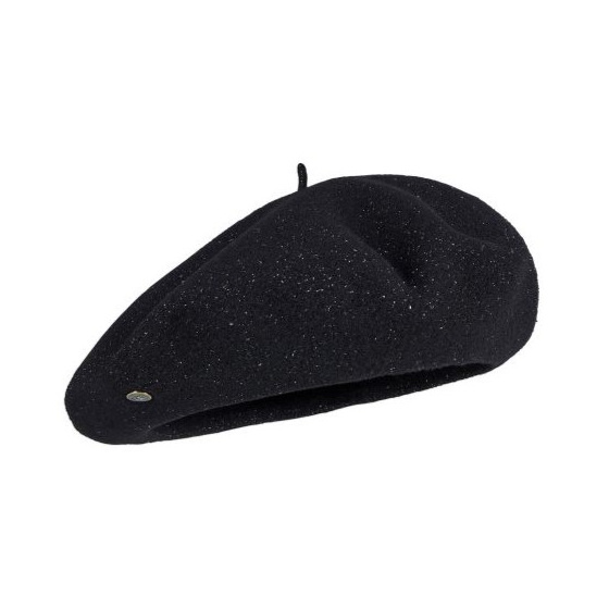 Le Véritable Black Lurex Beret - Heritage by Laulhère