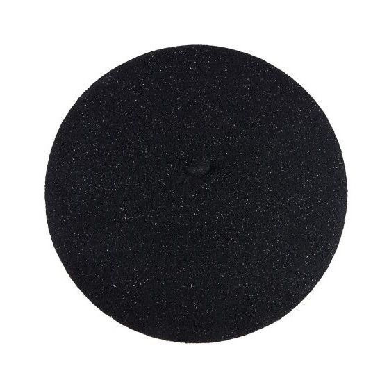 Le Véritable Black Lurex Beret - Heritage by Laulhère