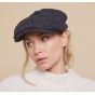Casquette Gizonki Gris & Noir Made In France - Laulhère