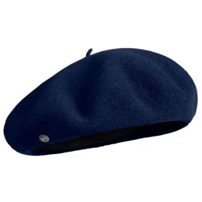 Blue Virgin Wool Basque Beret - Heritage by Laulhère Reference: 20383| Chapellerie Traclet