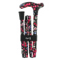 Folding Cane with Fruit Patterns - Fayet