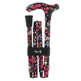 Folding Cane with Fruit Patterns - Fayet