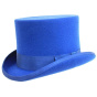 Chapeau Haut De Forme Bleu Royal - Traclet