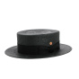 Black Panama Boater Hat Gondolo