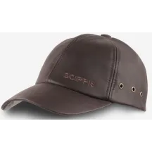 Casquette Baseball Melbourne Cuir liberty Marron -  SCIPPIS - Traclet