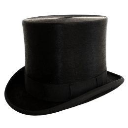 Black Melusine Top Hat - Traclet