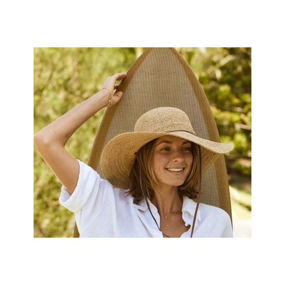 Capeline Tuscany Ladies Summer Raphia Naturel- Conner Hats