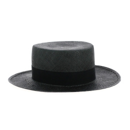 Panama hat, black - Traclet