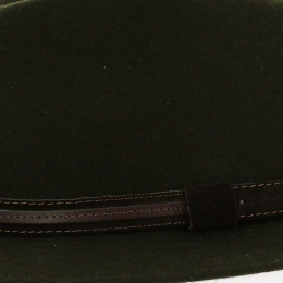 Black panama boater hat - Traclet