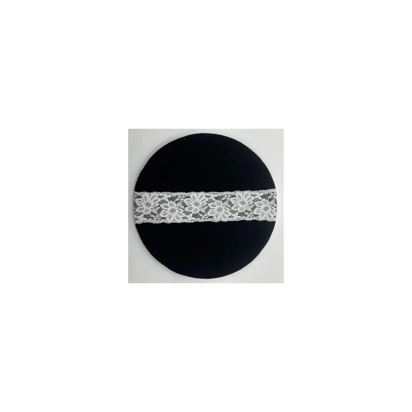 Béret Dentelle Noir - Le Béret Français