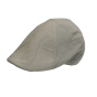 MEN'S FLAT CAP IN COTTON AND LINEN