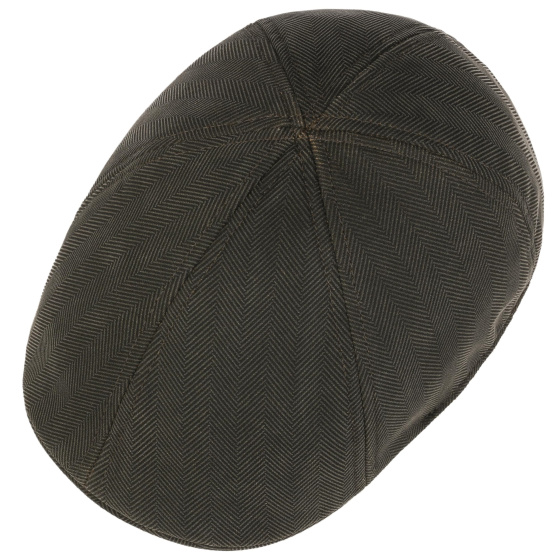 Manatee Herringbone Curved Cap - Stetson