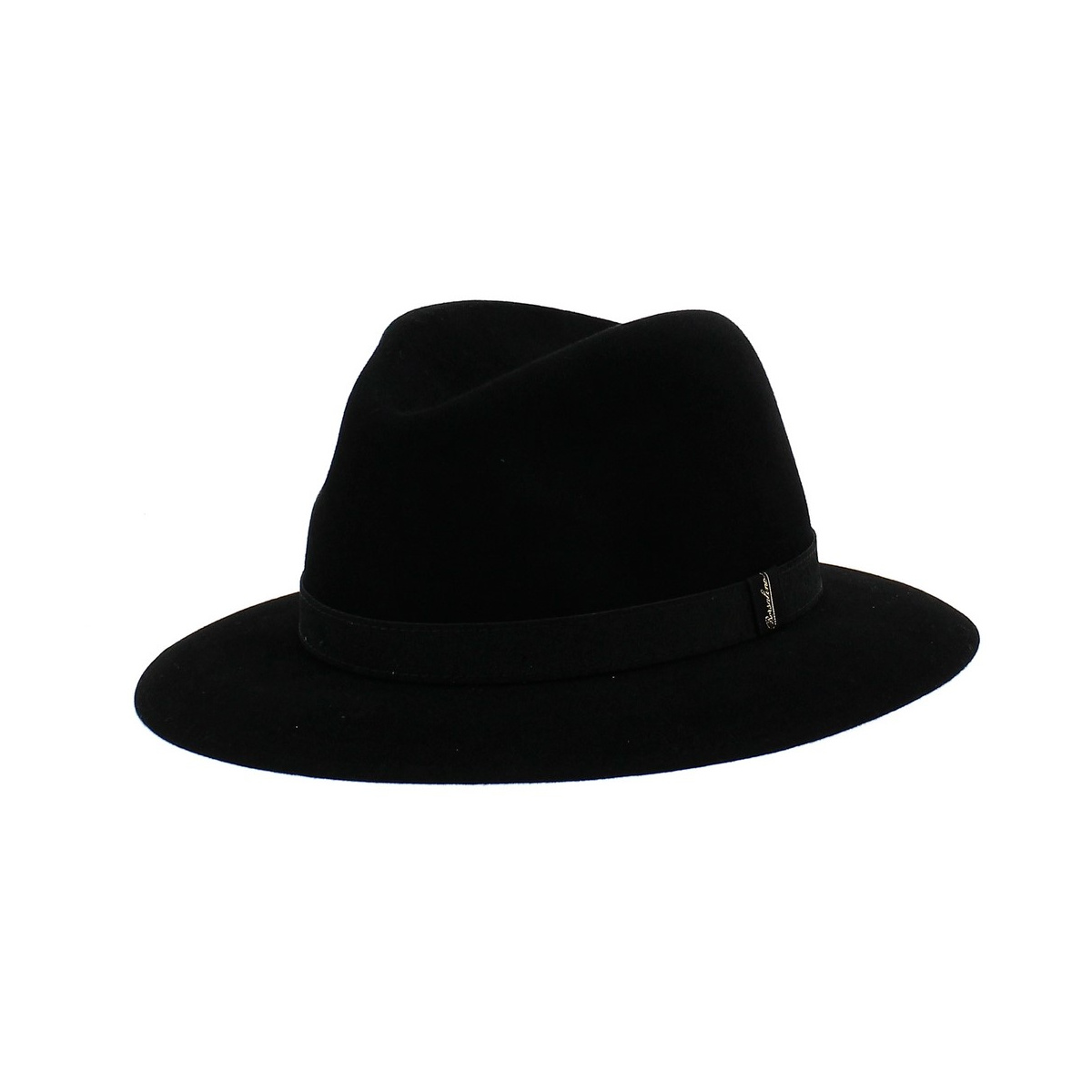 Hat Borsalino Rain Proof black Reference 533 Chapellerie Traclet