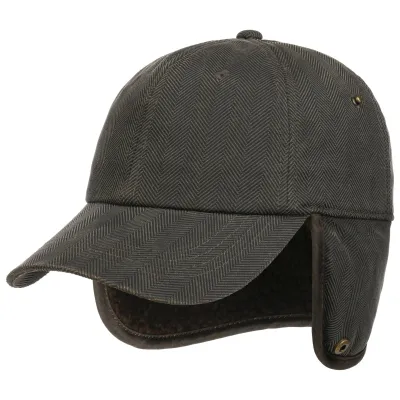 Casquette Baseball Herringbone cache oreille - Stetson