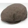 Brown Wool Piero Flat Cap - Traclet Reference: 20532 Traclet hat shop