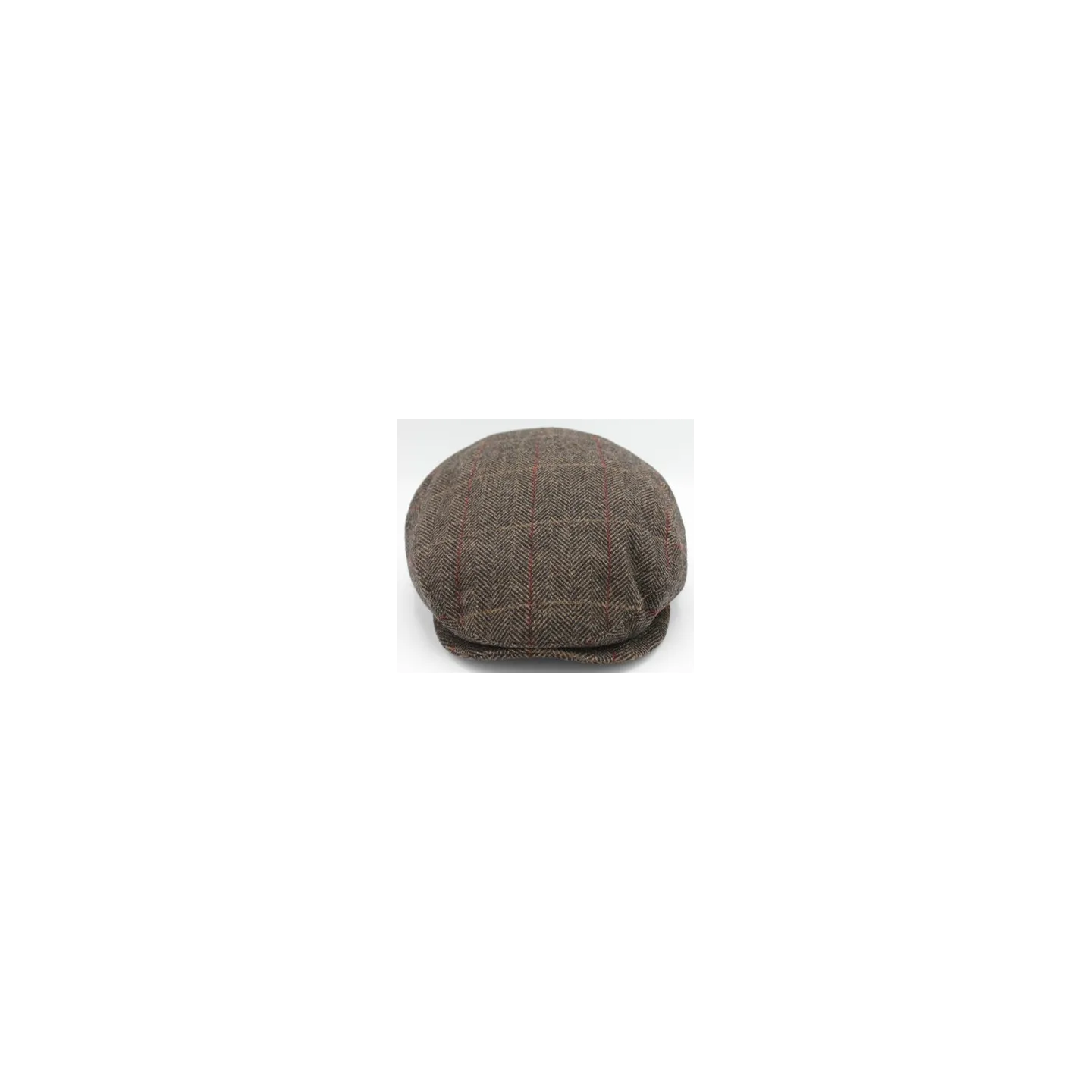 Casquette Plate Piero Laine Marron - Traclet Référence : 20532 chapellerie traclet