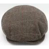Brown Wool Piero Flat Cap - Traclet Reference: 20532 Traclet hat shop