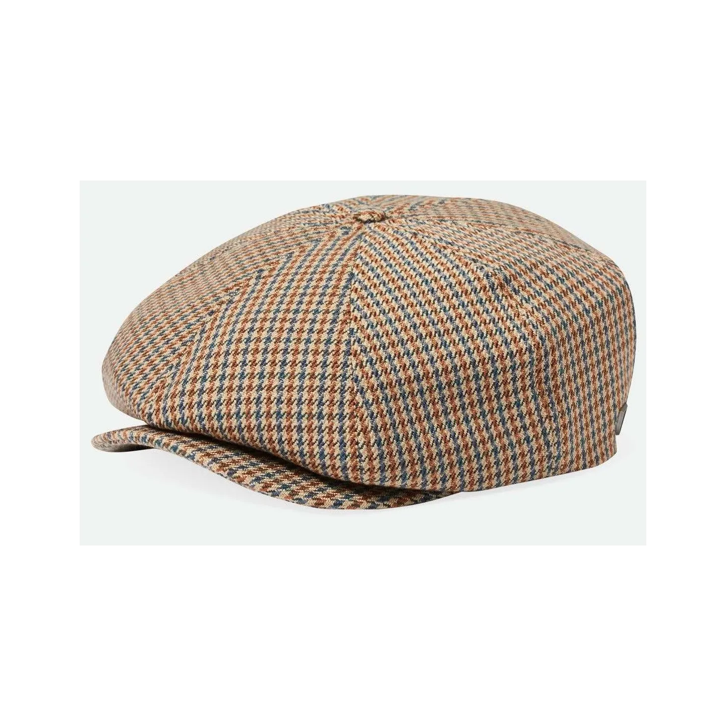 Brixton Brood Newsboy Plaid Cap - Sand ref 16575 traclet hat shop