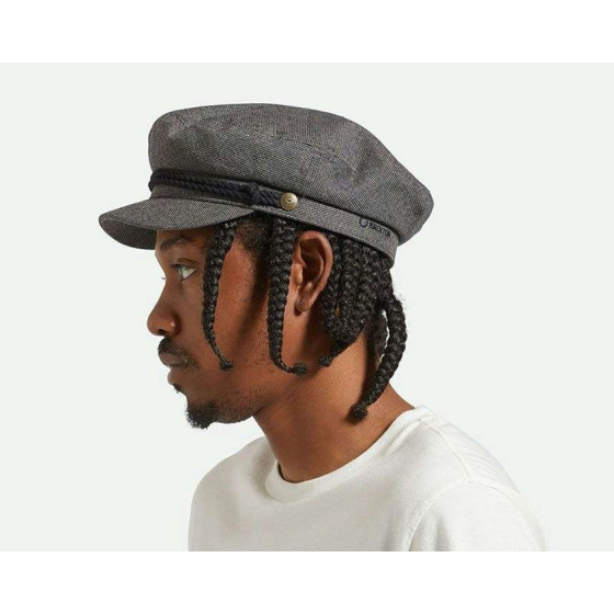 Unisex Sailor Cap Fiddler Tweed - Brixton