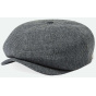 Brood Wool Cap Black & Gray - Brixton