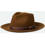Brown Felt Dayton Traveler Hat - Brixton