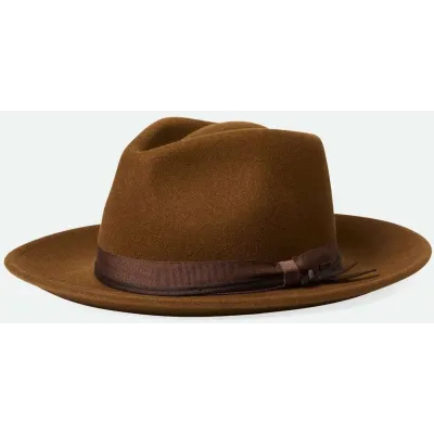 Brown Felt Dayton Traveler Hat - Brixton Reference: 20551| Traclet Hatshop