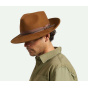 Brown Felt Dayton Traveler Hat - Brixton