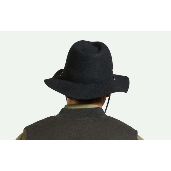 Chapeau Traveller Wesley Feutre GUARD Noir - Brixton