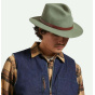 Messer Wool Felt Green Fedora Hat - Brixton